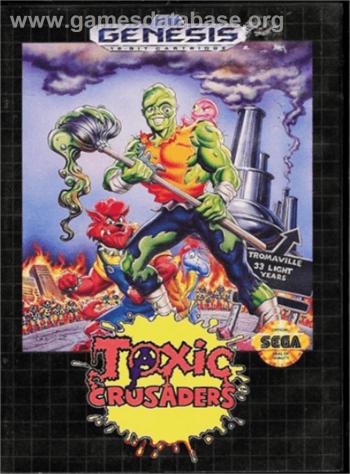 Cover Toxic Crusaders for Genesis - Mega Drive